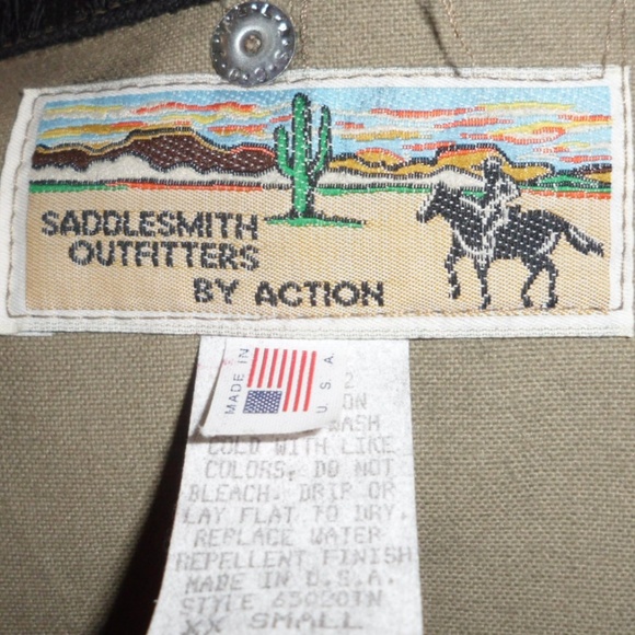 NWT Tan Cowboy Unisex Duster XXS - Picture 6 of 9